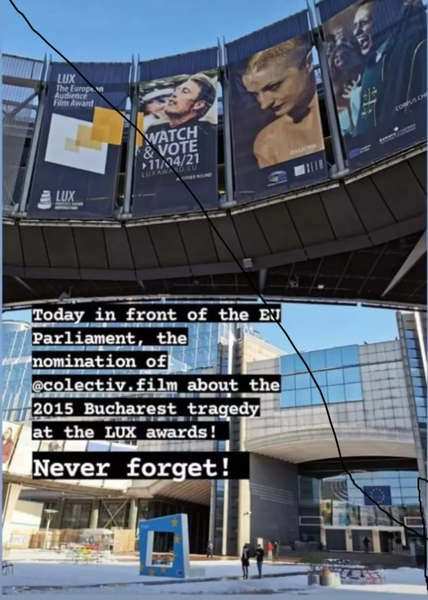 Filmul Colectiv, dublă selecție pe lista scurtă la Premiile Oscar, pentru „Cel mai bun film străin” și „Cel mai bun documentar”