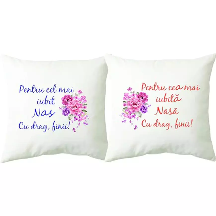 cadouri pentru nasi - perne personalizate