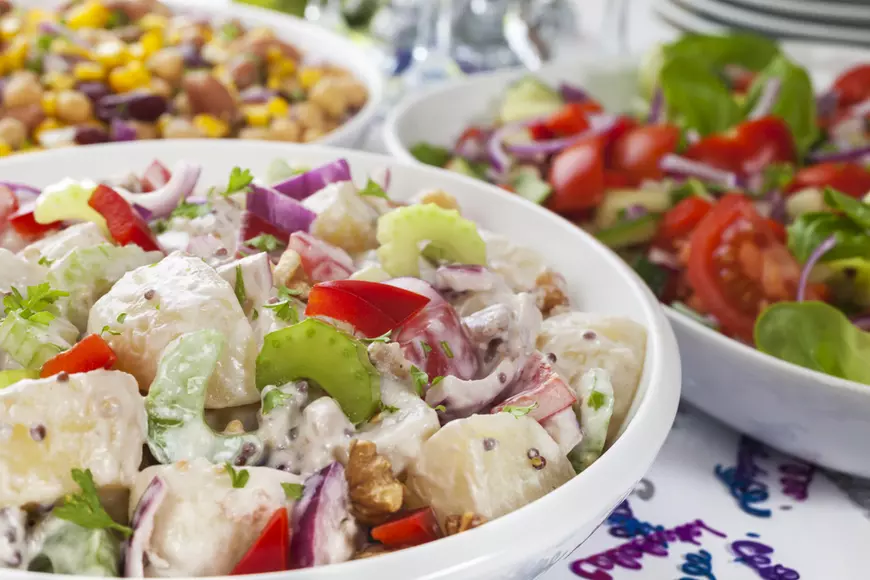 Salată orientală cu cartofi