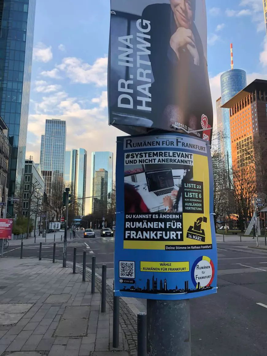 Românii din Frankfurt și-au făcut partid și își încearcă norocul la alegerile locale din Germania, de azi: „Nu e destul să ne plângem pe Facebook”