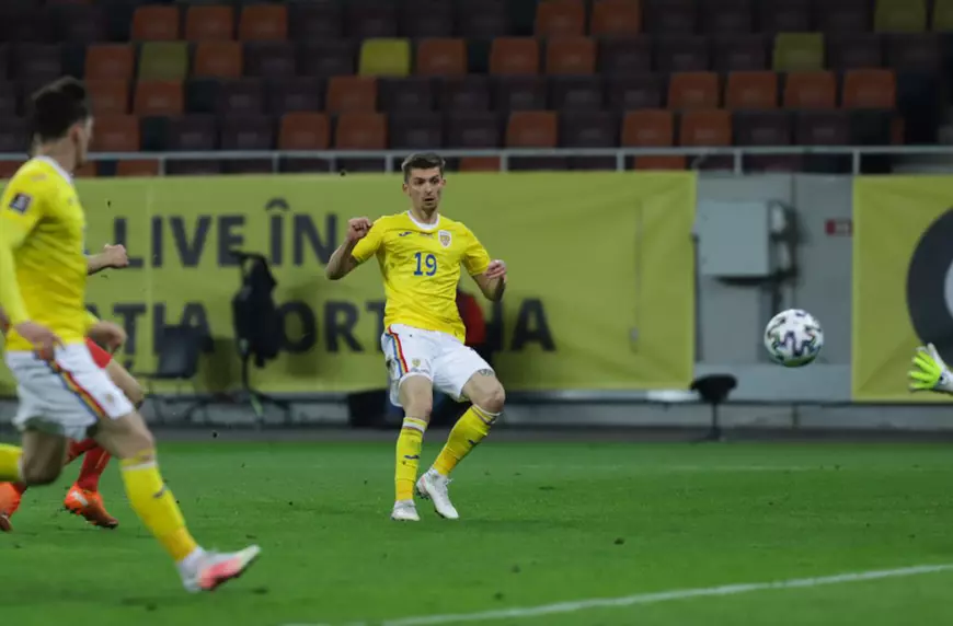 România - Macedonia de Nord 3-2, debutul tricolorilor în preliminariile CM 2022. Ianis Hagi salvează naționala, după ce am primit două goluri în două minute