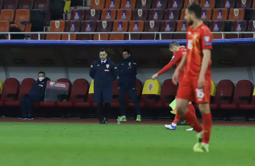 România - Macedonia de Nord 3-2, debutul tricolorilor în preliminariile CM 2022. Ianis Hagi salvează naționala, după ce am primit două goluri în două minute