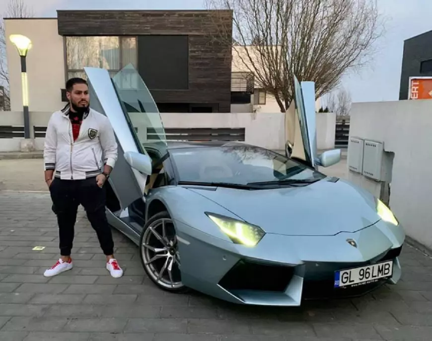 Lamborghini-ul pe care-l vinde ANABI e al interlopului Cristi Spaidăr, din Galați. Mașini de 2,5 milioane de euro, confiscate de la clanul de proxeneți