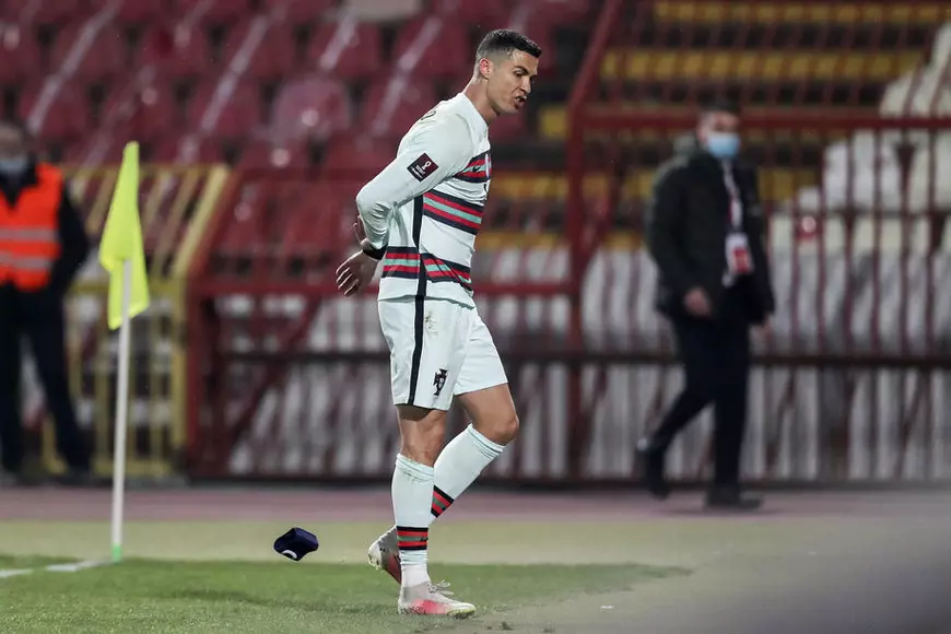 Scandal la Belgrad, la meciul Serbia - Portugalia, din preliminariile CM 2022, după ce golul valabil al lui Cristiano Ronaldo nu a fost acordat