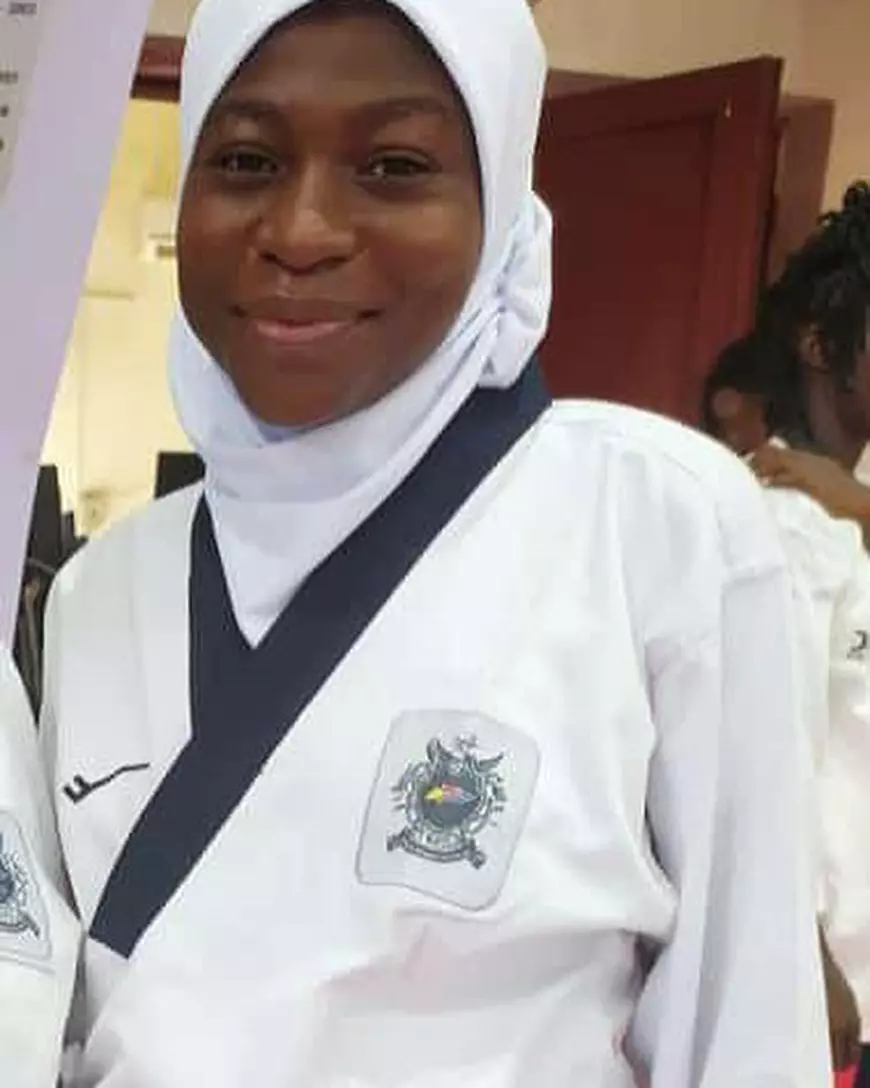 VIDEO | O sportivă din Nigeria gravidă în opt luni a câștigat un concurs de taekwondo