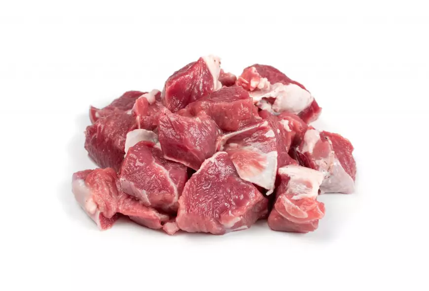 Bucăți de carne de miel