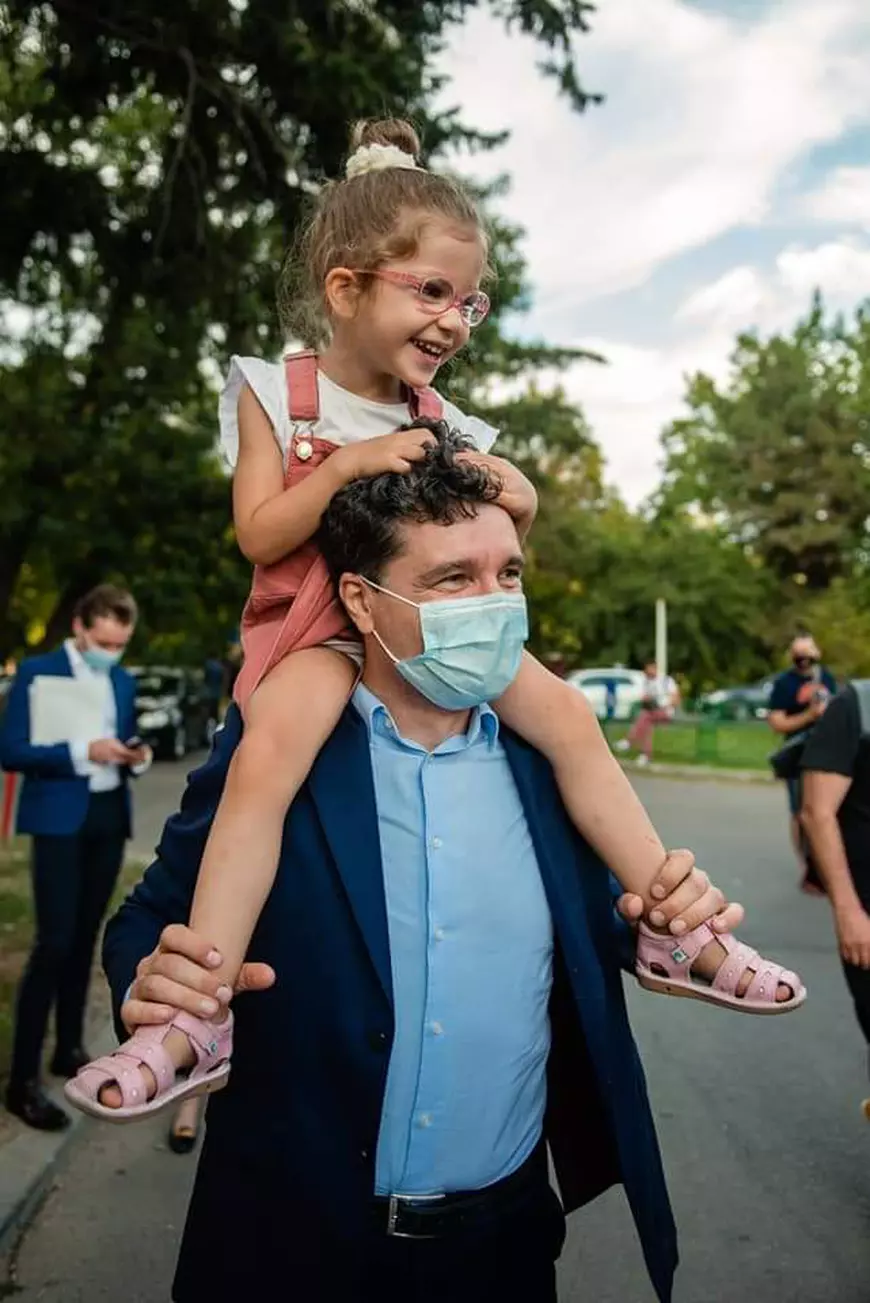 Nicușor Dan, în izolare după ce fiica lui s-a infectat cu COVID-19