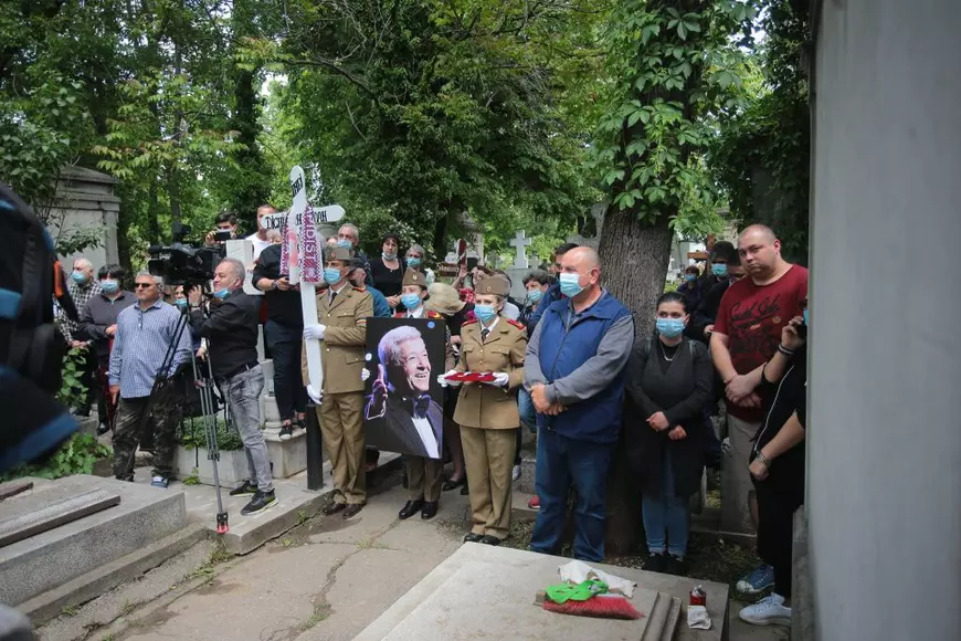Actorul Ion Dichiseanu a fost înmormântat cu onoruri militare