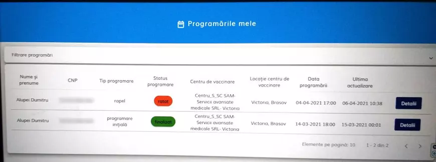 Blocat trei săptămâni în platformă. Cazul bărbatului care a făcut solicitări pentru a obține adeverința de vaccinare