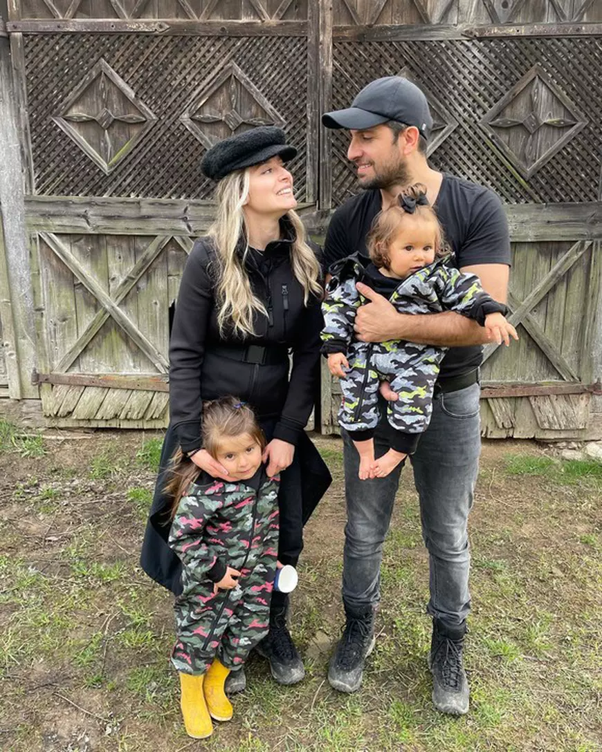 Unde a petrecut Laura Cosoi împreună cu familia ei Paștele