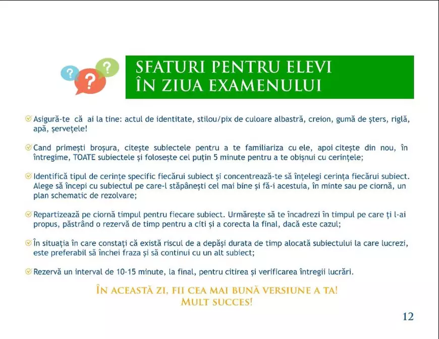 Evaluarea Națională 2021 începe marți. Toate informațiile pe care trebuie să le știe elevii
