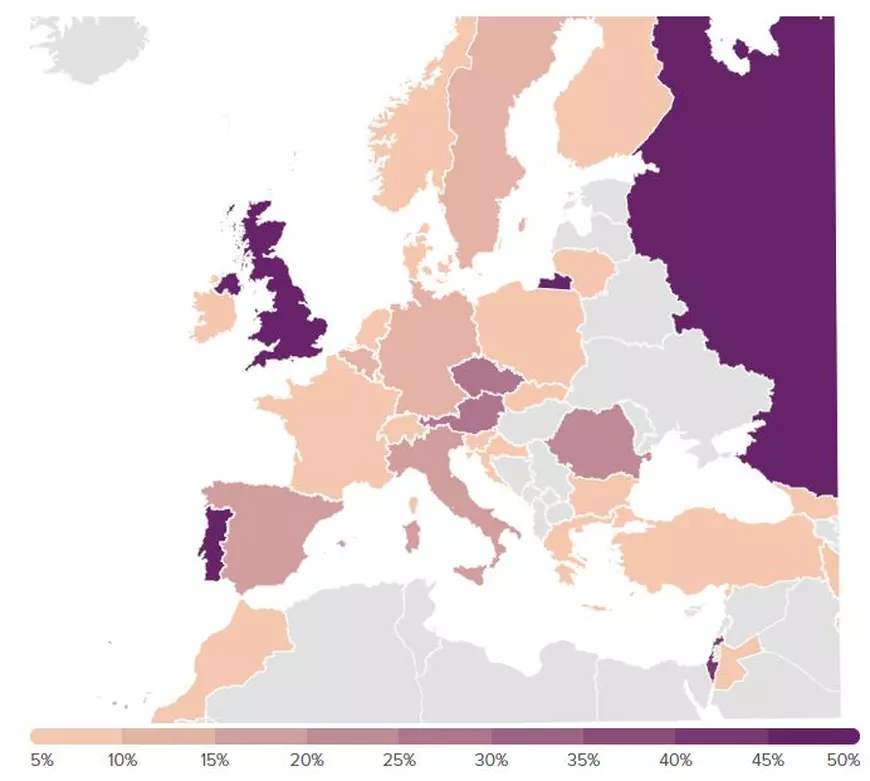 GRAFIC. Cum se răspândește tulpina indiană în Europa și de ce cred experții că avem mai multe cazuri Delta decât raportăm