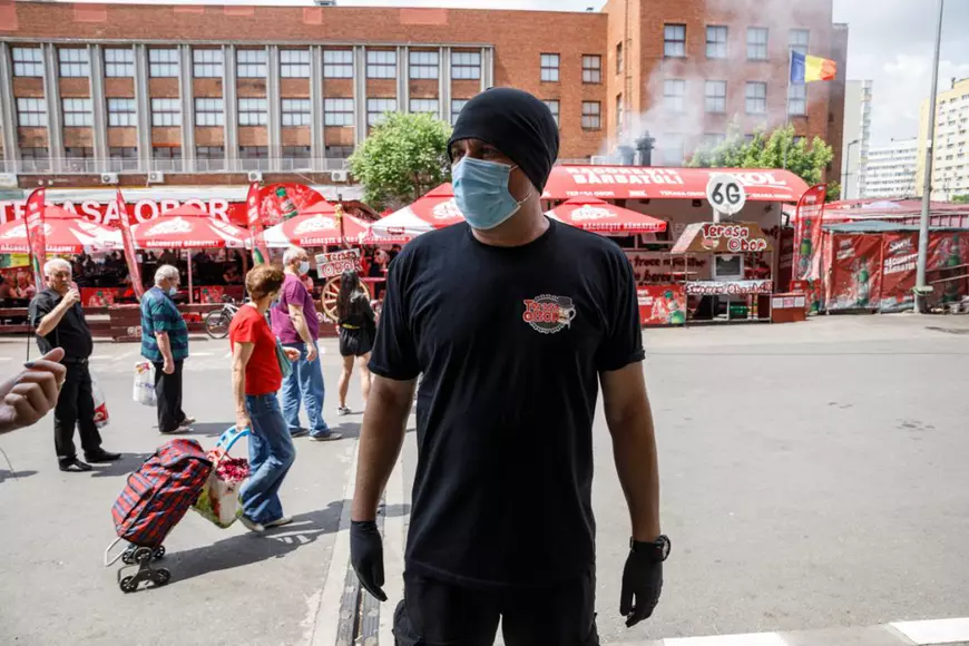 Adrian Rebengiuc, managerul terasei Obor