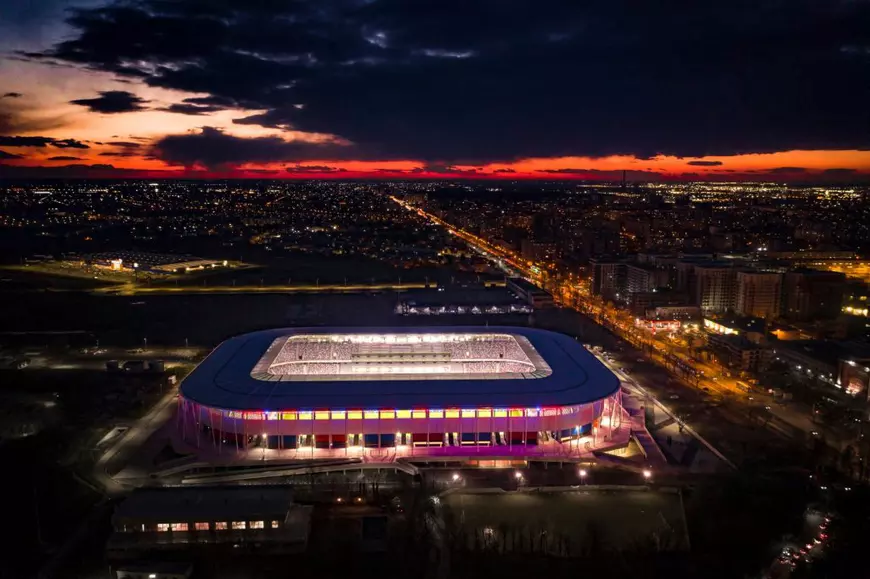 Stadionul de 100 de milioane de euro din Ghencea, inaugurat la 6 ani de la ultimul meci
