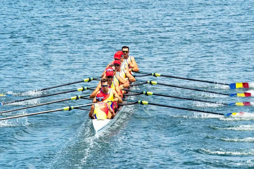 Calificări în alte trei finale la canotaj pentru România. Fetele de la barca 8+1 au bătut și recordul mondial