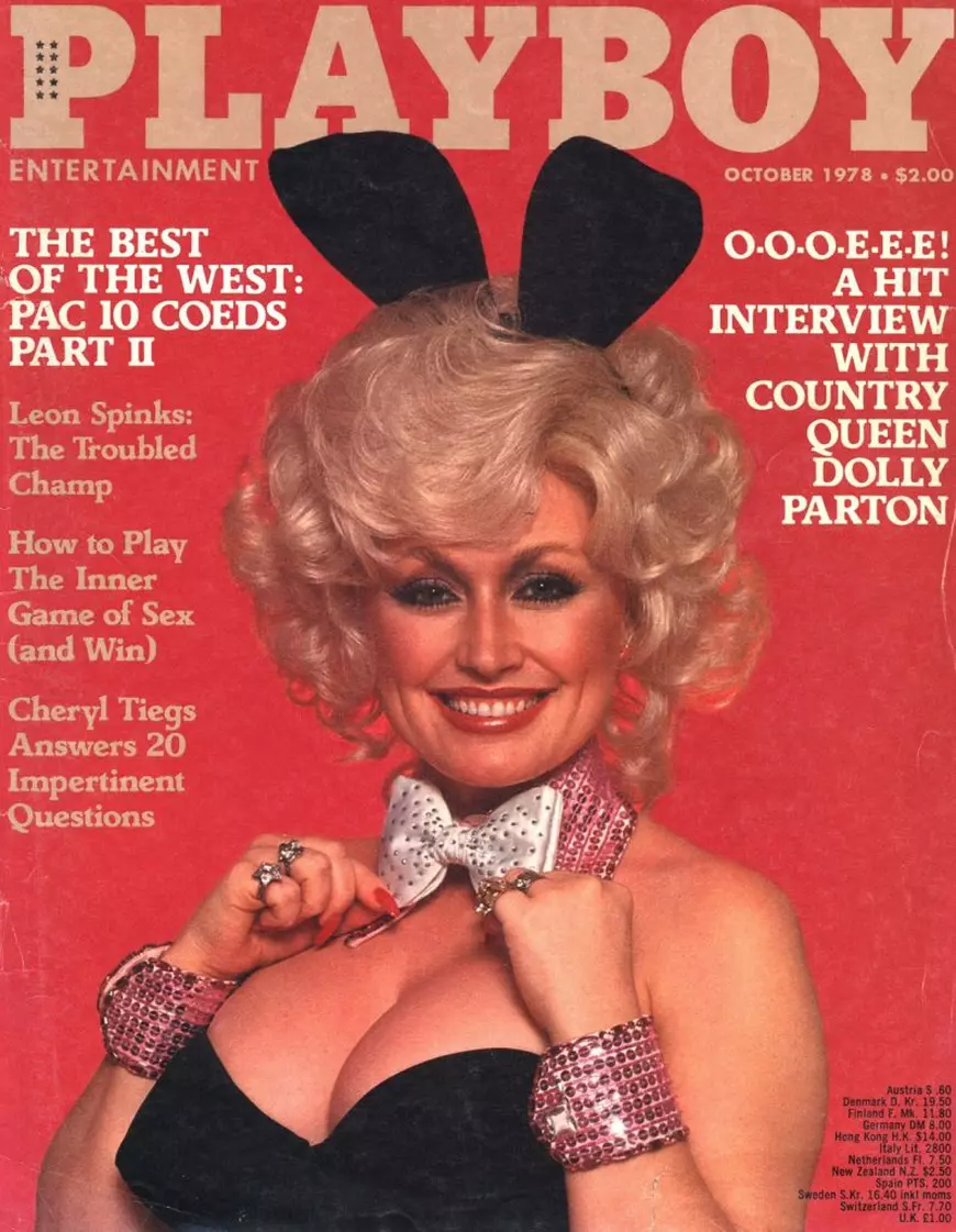 Dolly Parton a recreat, la 75 de ani, coperta Playboy din 1978, cadou pentru soțul ei