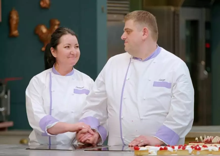 „Am început afacerea în bucătăria locuinței noastre”. Povestea lui George și a Geaninei, doi soți cofetari români celebri în Londra