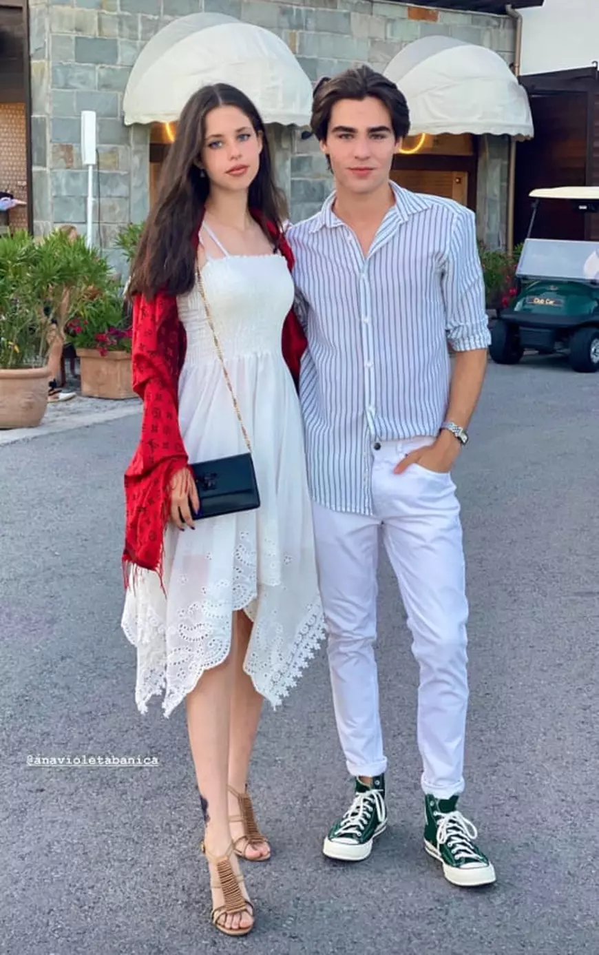 Apariția rară a fiicei Andreei Marin și a lui Ștefan Bănică jr. Violeta e la fel de înaltă ca fratele ei