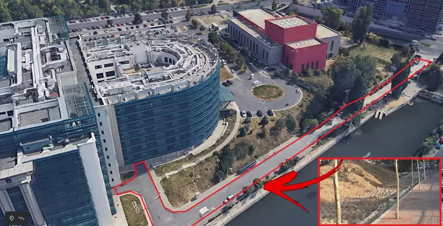 DOCUMENT. Ministerul Culturii a permis ca lucrarea care s-a surpat să-i blocheze o ieșire de urgență, dar neagă că știa de șantier