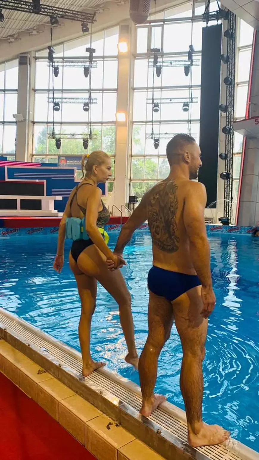 Claudia Tiu, Cătălin Cozma și Bogdan Ioniță, cei trei antrenori de la „Splash! Vedete la apă”