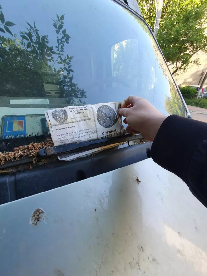 INEDIT. Cum arată viața fără griji a unei dube părăsite din București, orașul cu mii de mașini epave