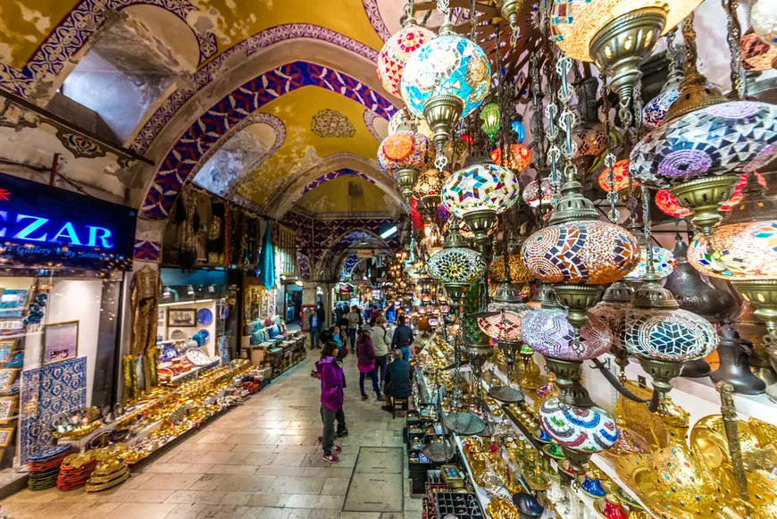 Locuri de vizitat în Europa - Grand Bazaar Istanbul