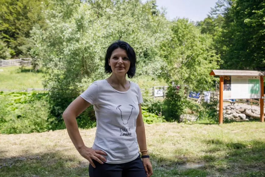 Marina Drugă, managerul proiectului LIFE Re-Bison WWF România