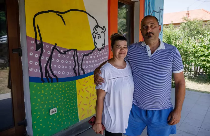 Ion Vela și soția lui