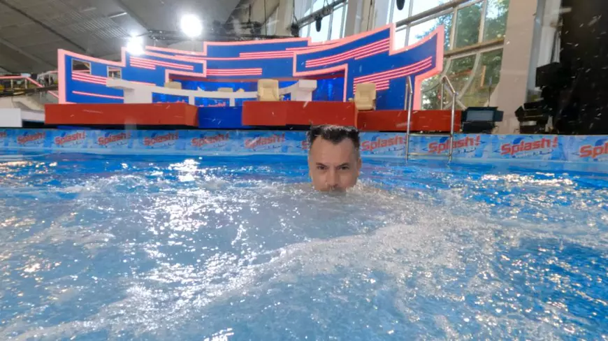 Răzvan Fodor a testat pe propria piele înălțimile „Splash! Vedete la apă”:  „Mi se pare... Doamne ferește!”