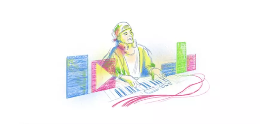 Google îl omagiază pe Avicii. Doodle-ul de astăzi celebrează 32 de ani de la nașterea DJ-ului