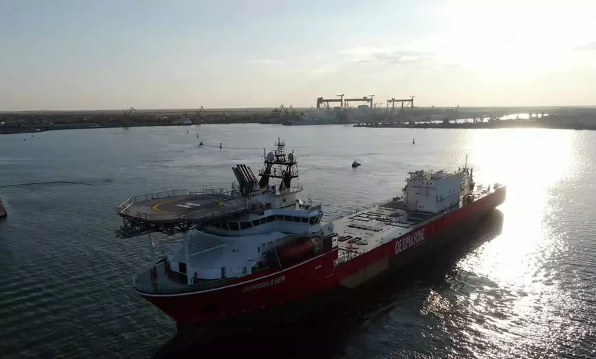 Cel mai modern vas din lume pentru recuperarea de diamante marine, construit la Mangalia. Prețul navei-gigant a fost unul uriaș