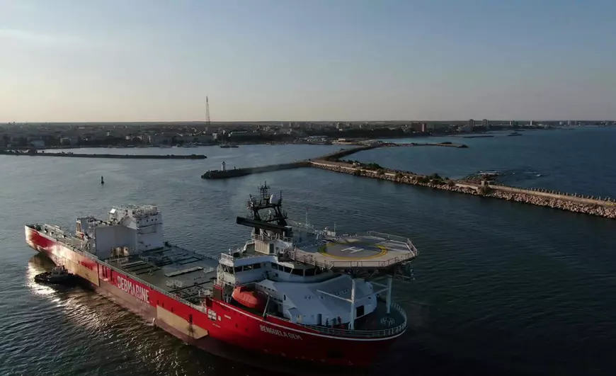 Cel mai modern vas din lume pentru recuperarea de diamante marine, construit la Mangalia. Prețul navei-gigant a fost unul uriaș