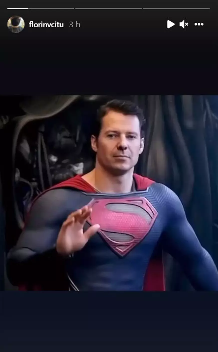 Florin Cîțu s-a întors ca Superman pe Instagram, după congres