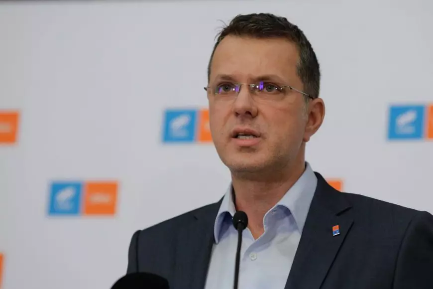 Ionut Moșteanu, USR PLUS. Foto: Inquam Photos / George Călin