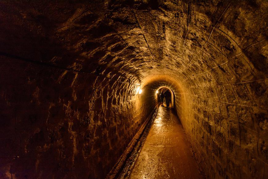 Imagine din cea mai mare mină de aur din Roșia Montană