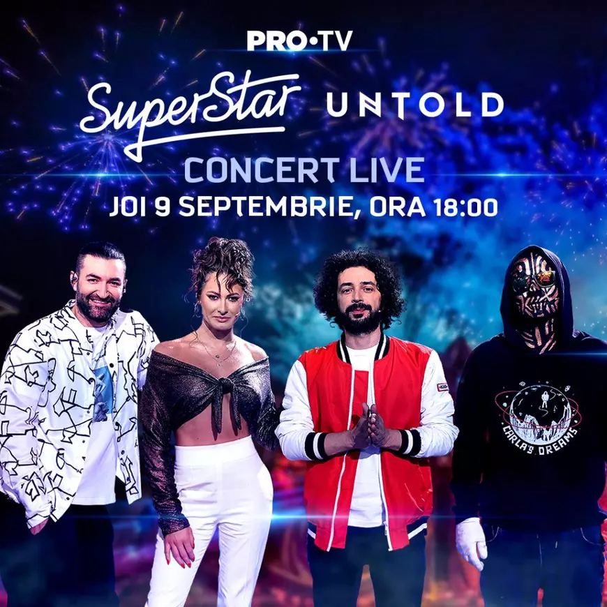 Jurații „SuperStar România” cântă la Untold 2021. În ce zi și la ce oră vor urca pe scenă