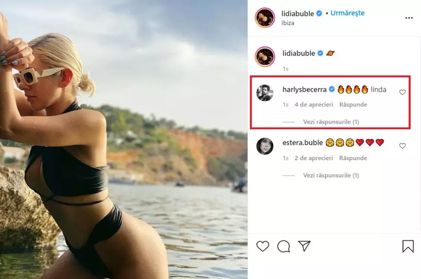 Cine e presupusul iubit al Lidiei Buble și ce complimente îi face artistei în văzul tuturor