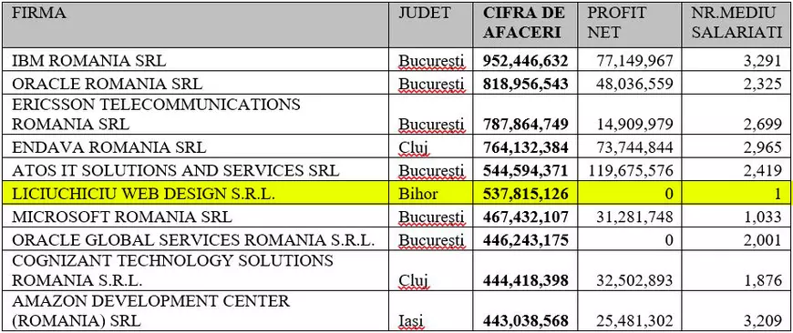 Cum a ajuns o firmă IT cu un singur angajat să declare o cifră de afaceri peste Microsoft România. Ce rol joacă marca Arsenie Boca
