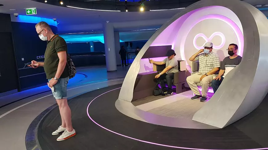 Corespondență de la Expoziția Universală. Cum arată capsula de transport a viitorului, văzută pe viu la Dubai