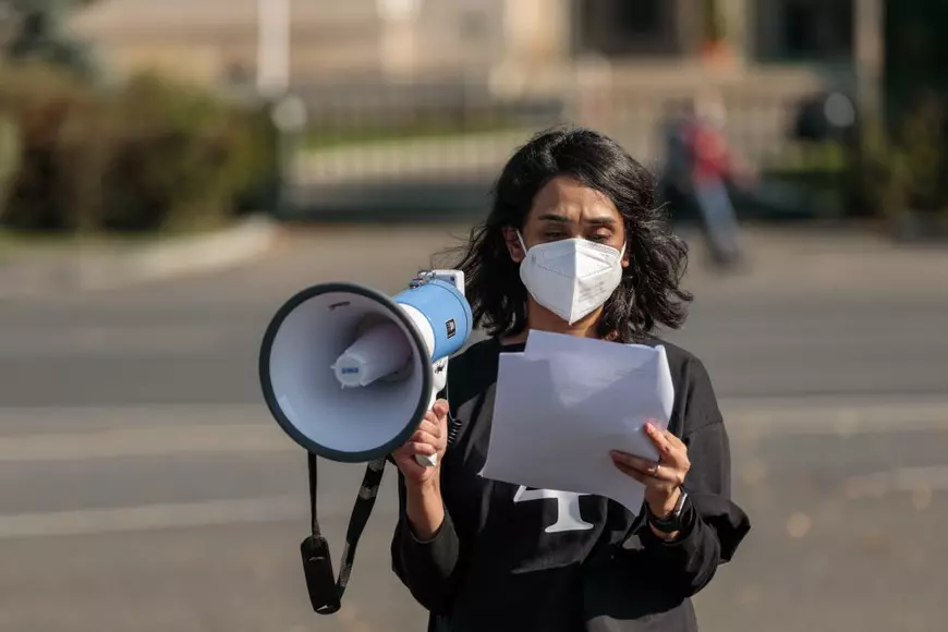 33 de femei au fost ucise de un membru al familiei anul acesta. Protest față de violența domestică în București