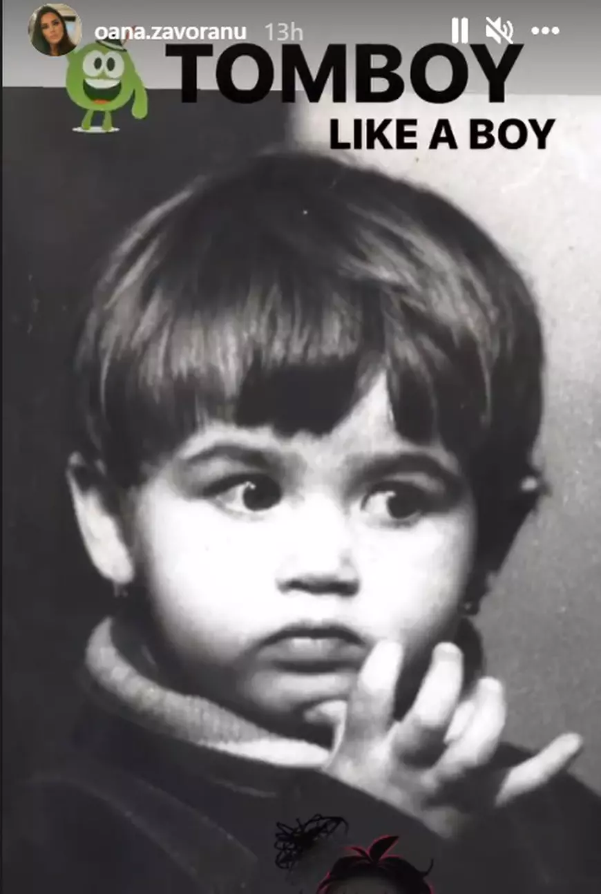 Imagini rare cu tatăl Oanei Zăvoranu. „Exist datorită ție. Semăn cu tine”
