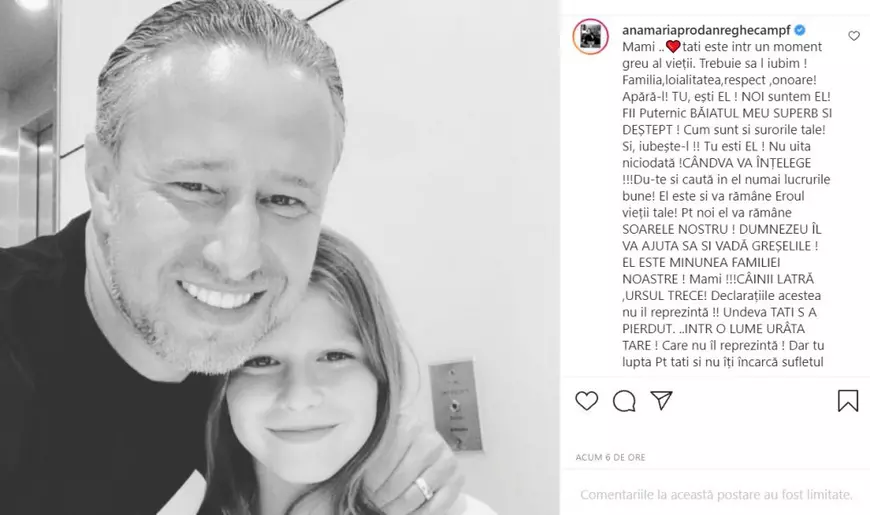 Ce spune Laurențiu Reghecampf jr. după ce a aflat de divorțul părinților. „Ai murit pentru noi”