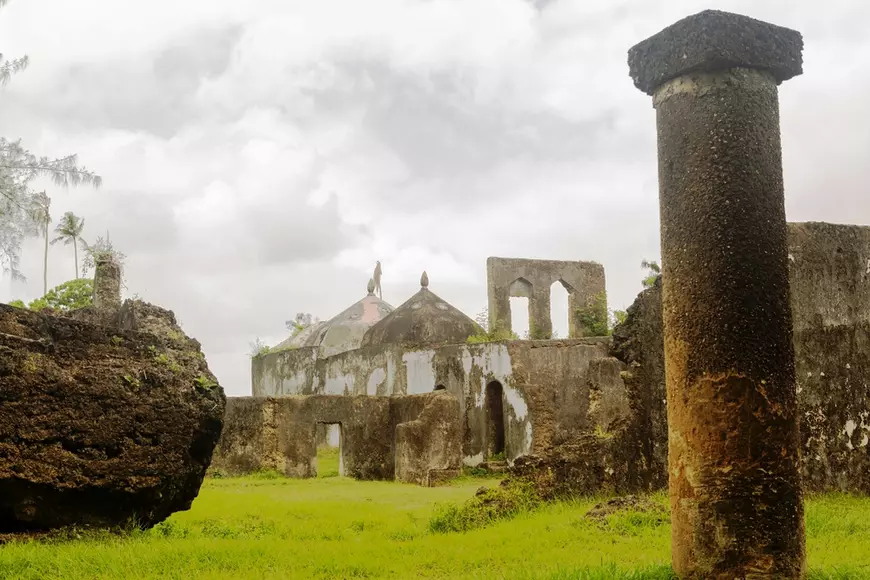 Ruinele palatului sultanului Barghash