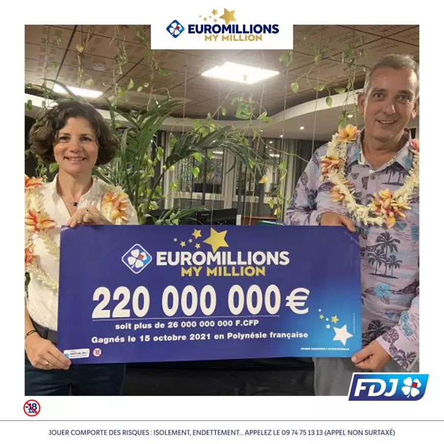 O franțuzoaică din Tahiti a câștigat 220 de milioane de euro la loterie, cu primul bilet jucat vreodată