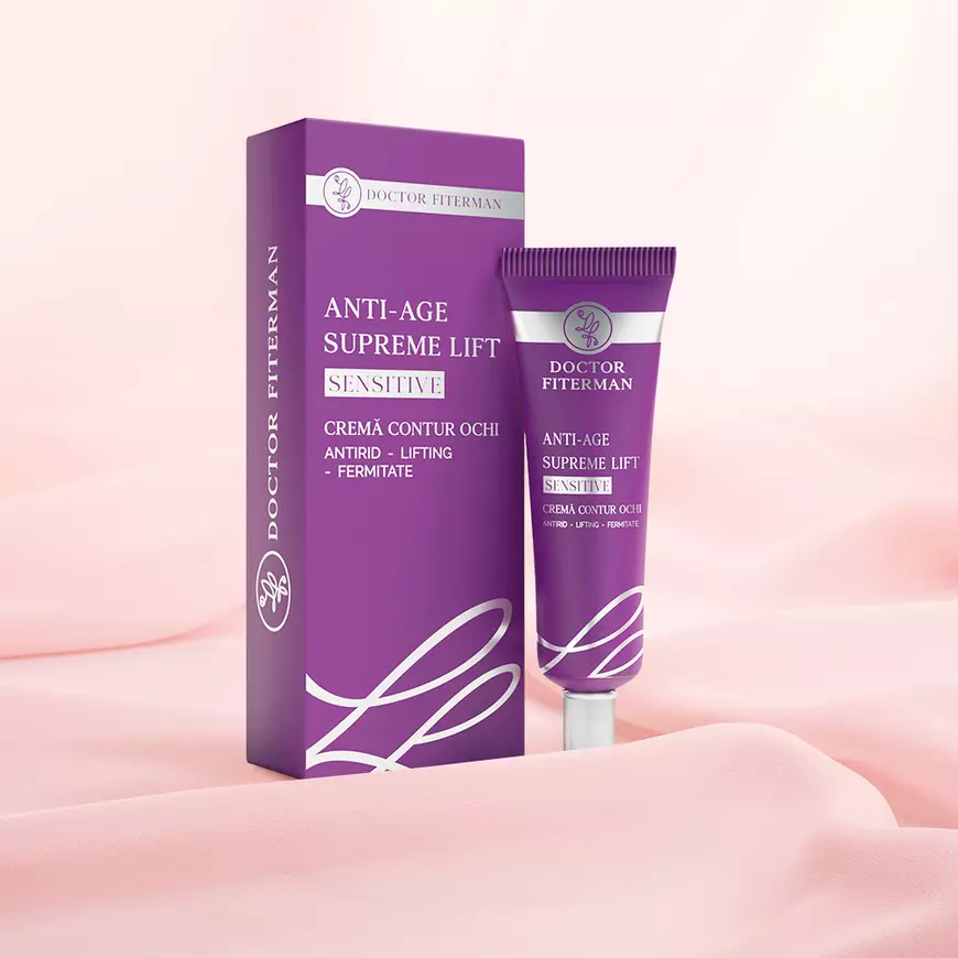 Bucură-te de un nou ritual de înfrumusețare cu gama Anti-Age Supreme Lift Sensitive de la Doctor Fiterman