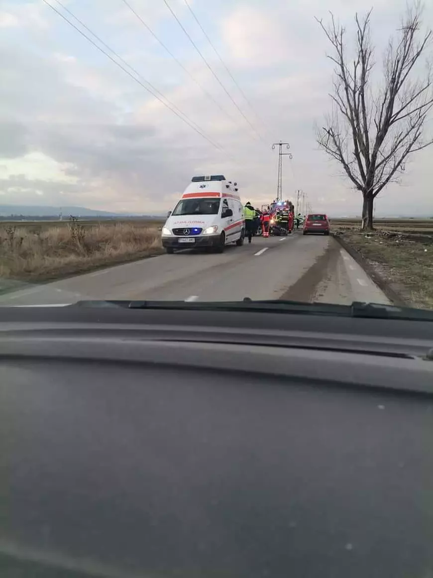 Un milionar din Câmpina a murit pe șosea, după ce a intrat cu bolidul de lux în singurul pom de pe marginea drumului