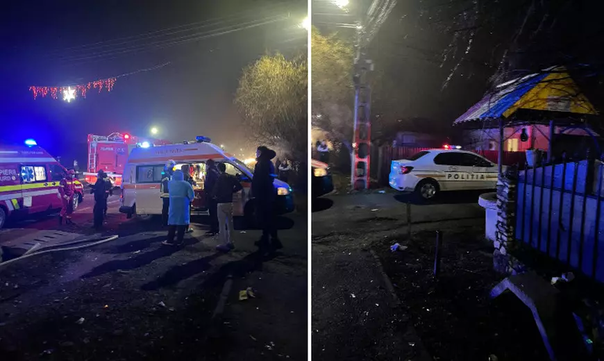 Explozie într-un magazin alimentar din județul Prahova. Patru oameni au ajuns la spital