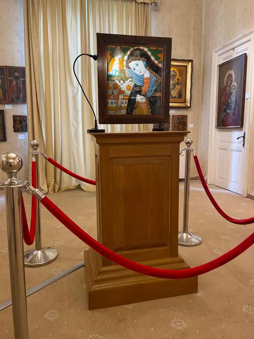 O icoană semnată de Arsenie Boca a fost vândută cu un preț de aproape 50 de ori mai mare decât cel cu care a fost scoasă la licitație