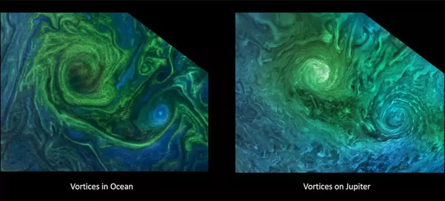 Imagini inedite de pe Jupiter și sunetele stranii scoase de luna sa, Ganymede, surprinse de sonda Juno a NASA