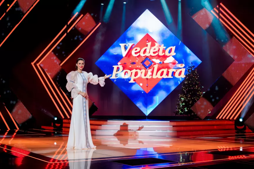 Iuliana Tudor revine pe scena „Vedeta populară”, în semifinala show-ului, de Crăciun